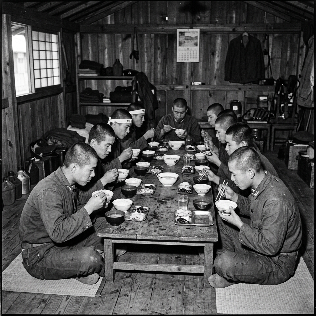 特攻隊員兵舍生活